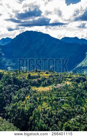 Landscape Of Himalayas - Pithoragarh In Kumaon Uttarakhand