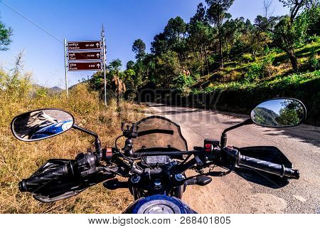Rider In Himalayas - Way To Har Ki Dun