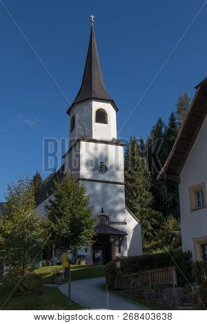 The Church Of Werfenweng In The Salzburger Land