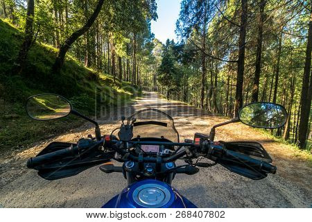 Rider In Himalayas - Way To Har Ki Dun