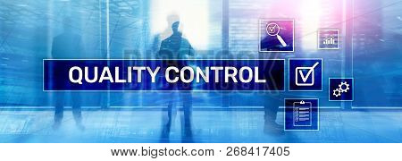 Quality Control And Assurance. Standardisation. Guarantee. Standards. Business And Technology Concep