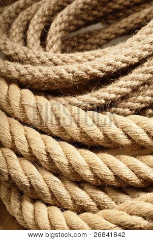 Naturliga Jute rep