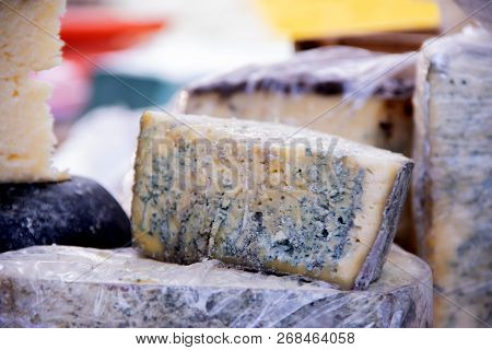 Blue Cheese On A Street Food Fastival