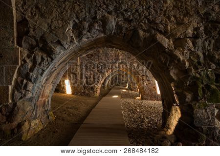 Shipyard Tersane, Alanya Historical Dockyard. Alanya, Antalya District, Turkey, Asia