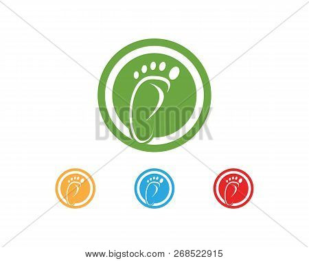 Foot Logo Vector Health