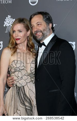 LOS ANGELES - NOV 10:  Leslie Mann, Judd Apatow at the 2018 Baby2Baby Gala at the 3Labs on November 10, 2018 in Culver City, CA