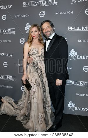 LOS ANGELES - NOV 10:  Leslie Mann, Judd Apatow at the 2018 Baby2Baby Gala at the 3Labs on November 10, 2018 in Culver City, CA