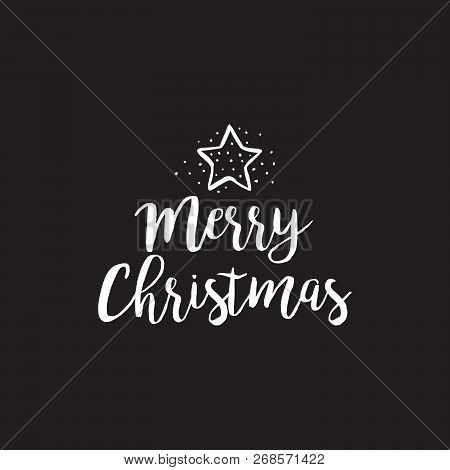 Merry Christmas Icon Chrictmas Design Made In Vector