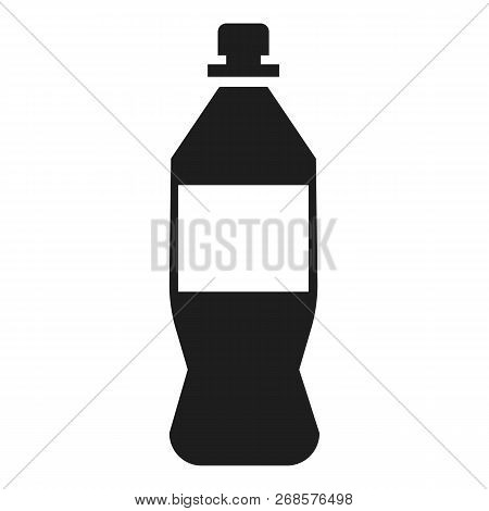 Plastic Bottle Icon. Simple Illustration Of Plastic Bottle Icon For Web Design Isolated On White Bac