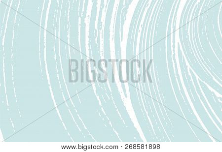 Grunge Texture. Distress Blue Rough Trace. Curious Background. Noise Dirty Grunge Texture. Worthy Ar