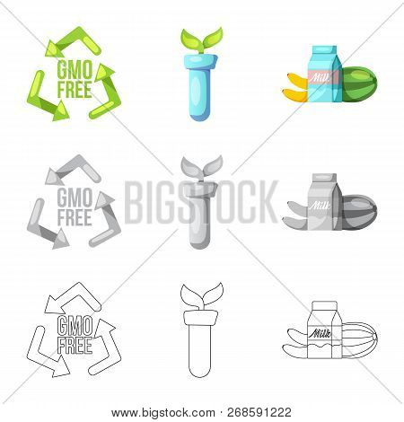 Vector Design Of  And  Logo. Set Of  And  Vector Icon For Stock.
