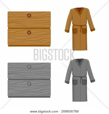 Vector Design Of Dreams And Night Icon. Set Of Dreams And Bedroom Stock Vector Illustration.