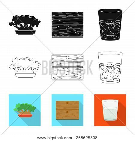 Vector Design Of Dreams And Night Icon. Set Of Dreams And Bedroom Vector Icon For Stock.