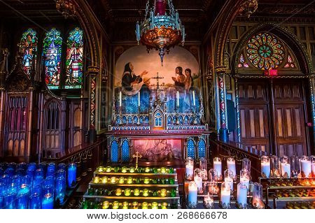 Notre Dame Basilica, Montreal, Quebec, Canada