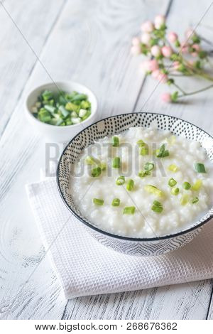 Bowl Of Congee - Asian Rice Porridge