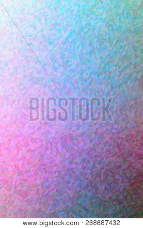 Illustration Of Abstract Blue And Purple Impressionist Pointlilism Vertical Background