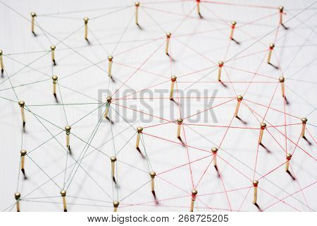 Linking Entities. Network, Networking, Social Media, Internet Communication Abstract. A Small Networ