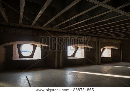 Granite Armored Battery Shwede, 1863, Fort Constantine, Kronstadt, Russia