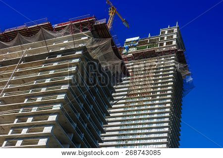 Construction Of Modern Urban Residential Architecture