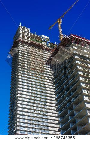 Construction Of Modern Urban Residential Architecture