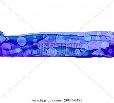 Alcohol Ink Texture. Fluid Ink Abstract Background. Art For Design