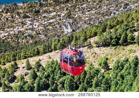 Cable Car To Cerro Otto Mountain Near Bariloche, Argentina