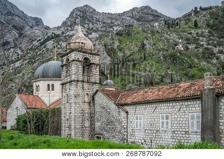 St. Nicholas Church By The River Shkurda In Kotor Old Town, Montenegro