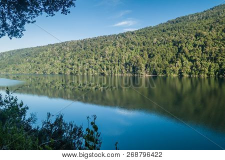 Lago Tilquilco Lake In National Park Huerquehue, Chile