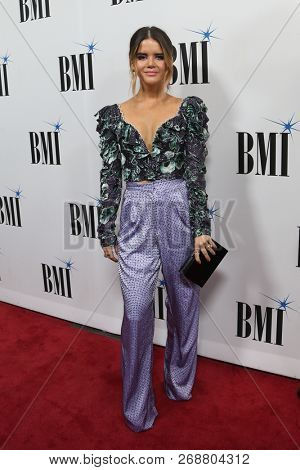 NASHVILLE, TN - NOV 13: Maren Morris attends the BMI Country Awards 2018 at BMI Nashville on November 13, 2018 in Nashville, Tennessee.