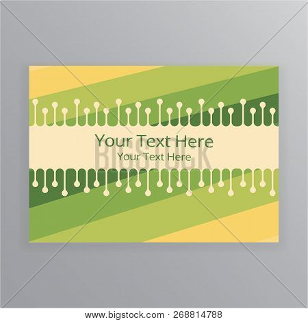 Flat Simplified Drops Abstract Vector Cliced Background For Web And Print