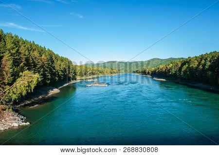 Katun river, in the Altai mountains, Siberia, Russia