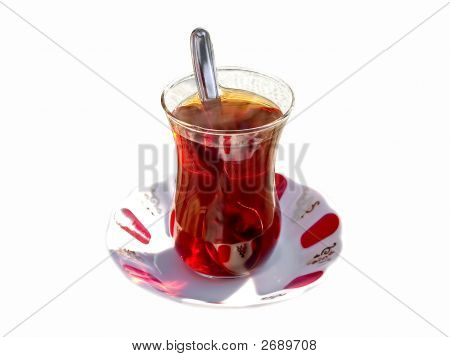 Turkish Tea With Special Glass