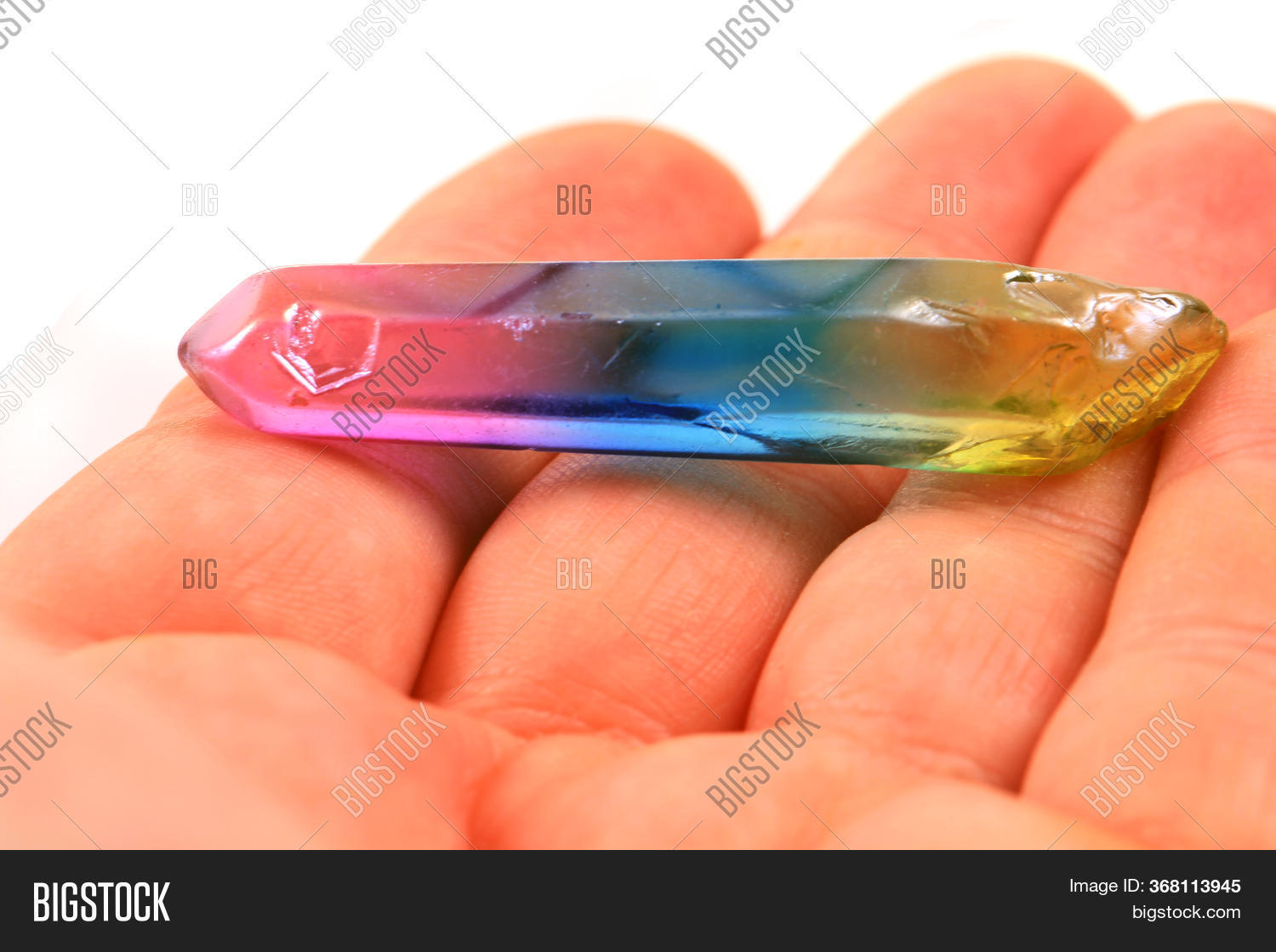 Rainbow Crystal Image & Photo (Free Trial) Bigstock