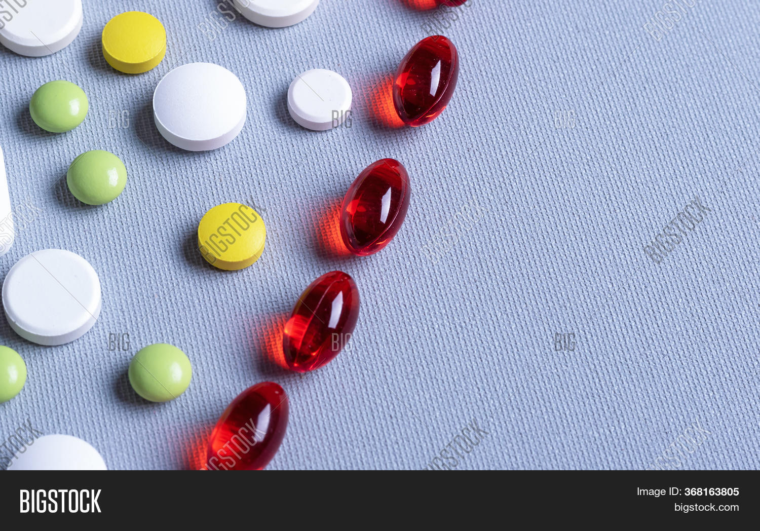 Red Vitamin Capsules Image & Photo (Free Trial) Bigstock