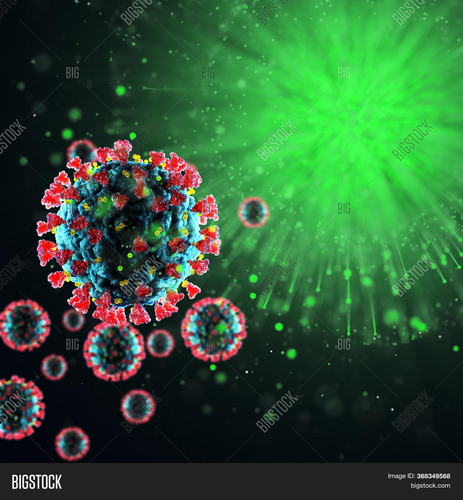 Pathogens Vector 3d 3d Render Pathogenic Image & Photo (Free Trial) | Bigstock