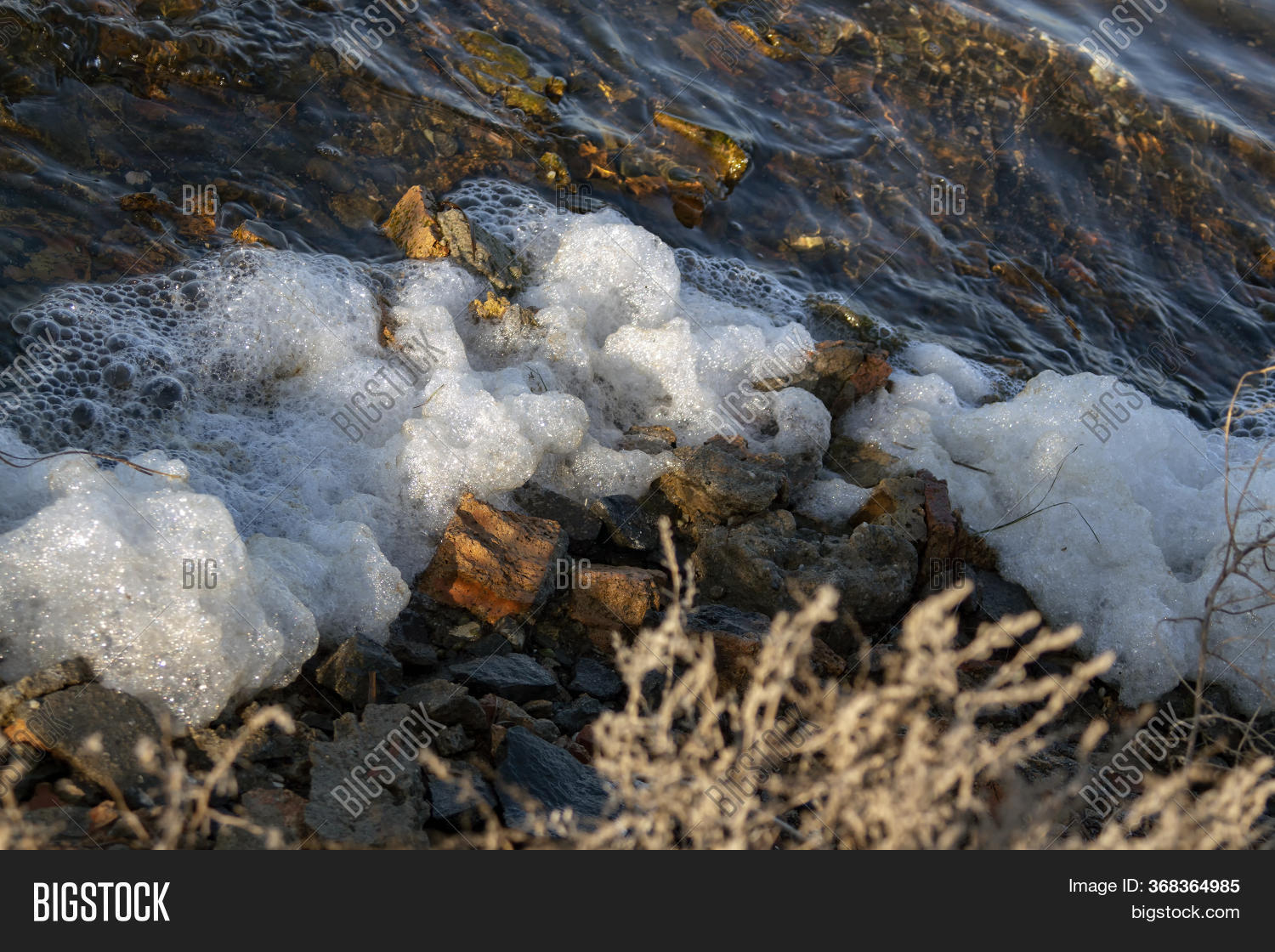 Foam Series On Shore Image & Photo (Free Trial) Bigstock