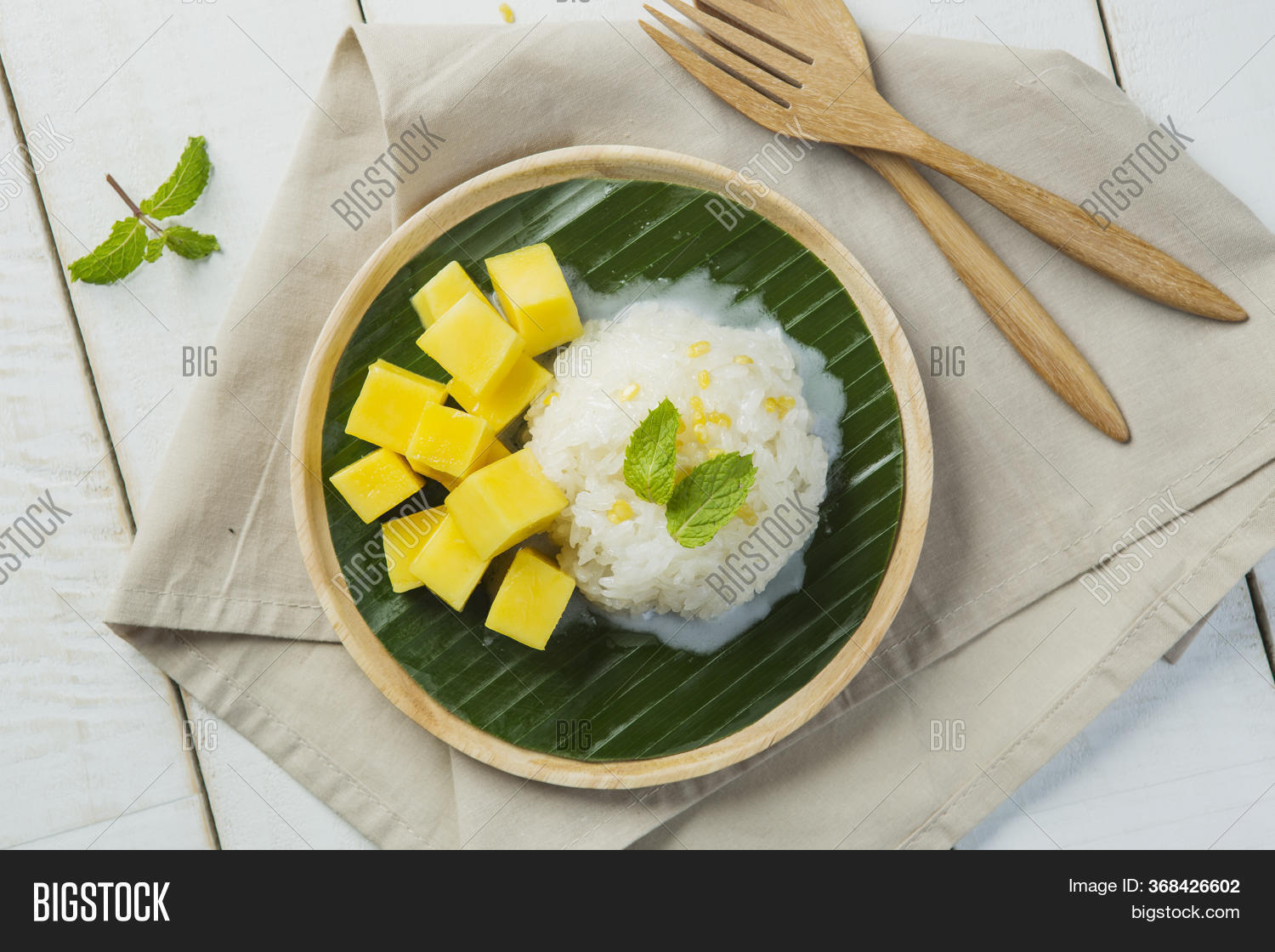 Mango Sticky Rice, Image & Photo (Free Trial) | Bigstock