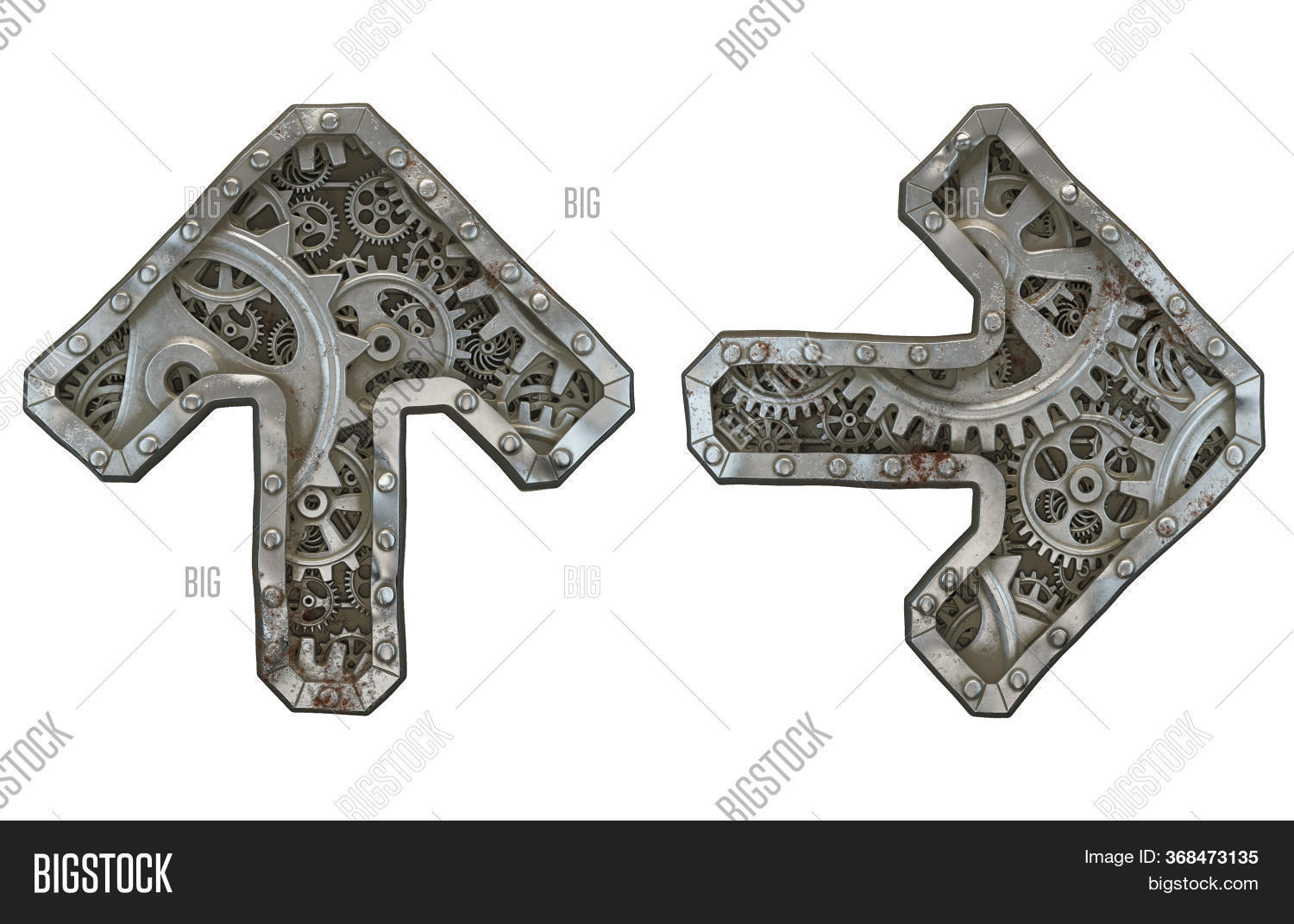 Mechanical Alphabet Image & Photo (Free Trial) | Bigstock
