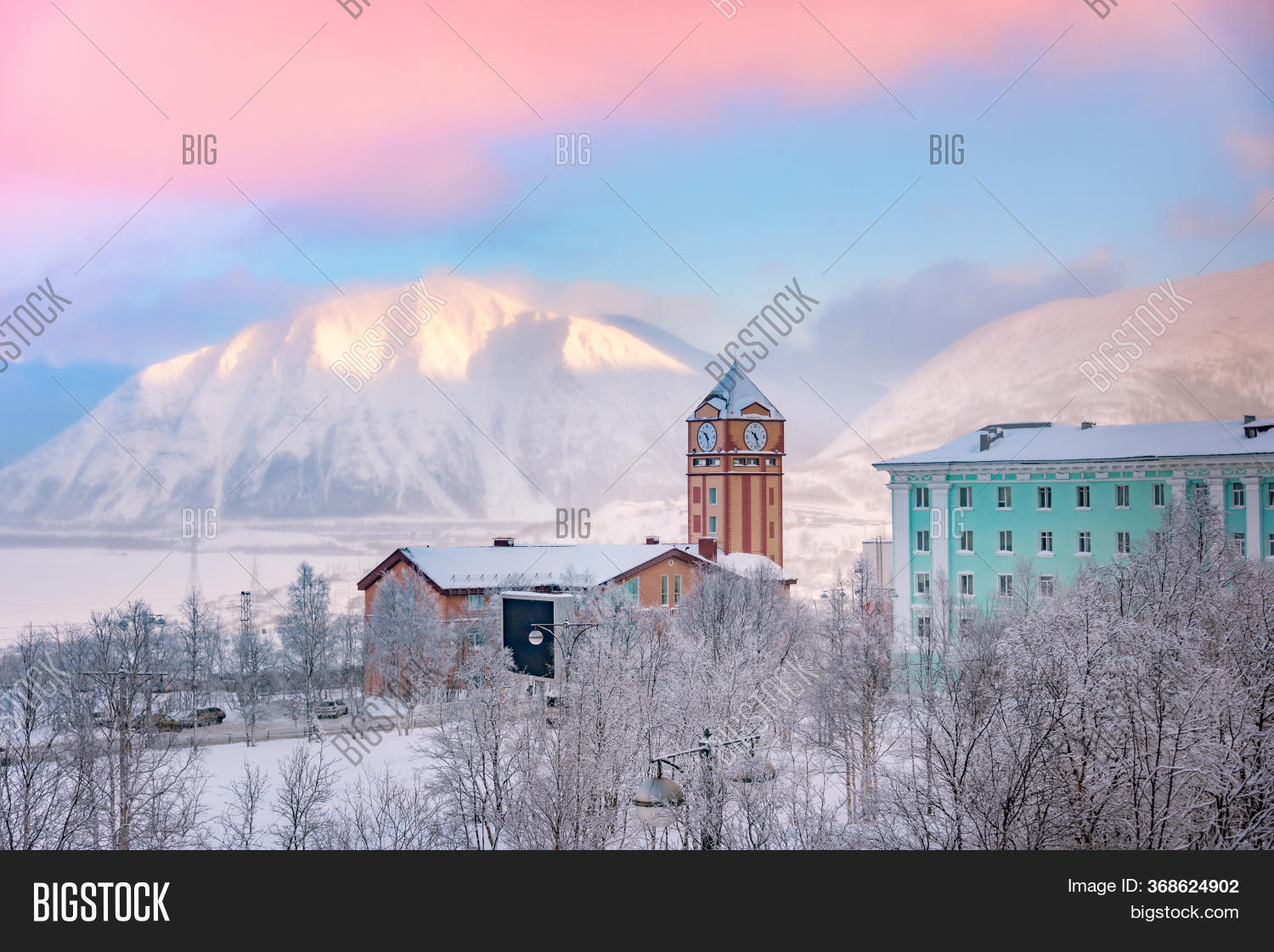 Кировск Зимой Фото