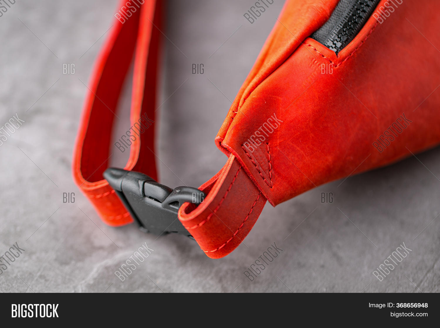 Waist Bag Made Red Image & Photo (Free Trial) Bigstock