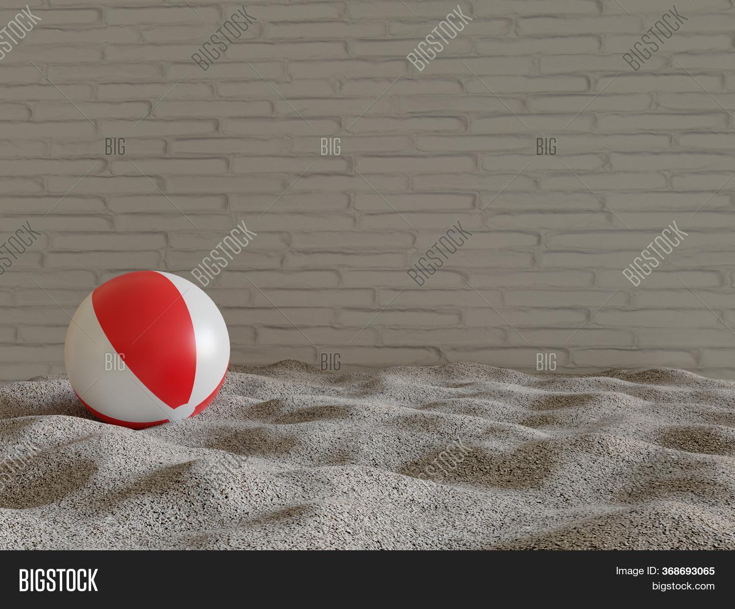Beachball Red White Image & Photo (Free Trial) | Bigstock