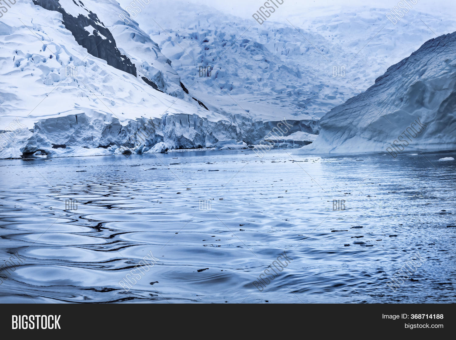 Blue Glacier Snow Image & Photo (Free Trial) | Bigstock