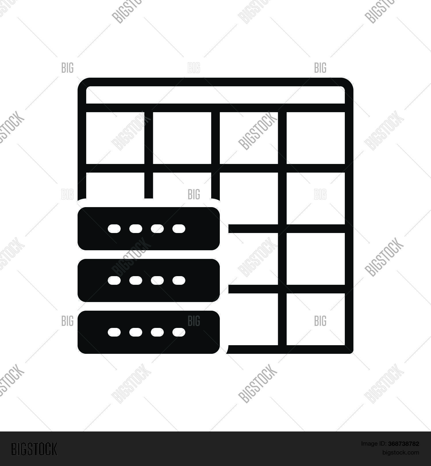 Black Solid Icon Vector & Photo (Free Trial) | Bigstock