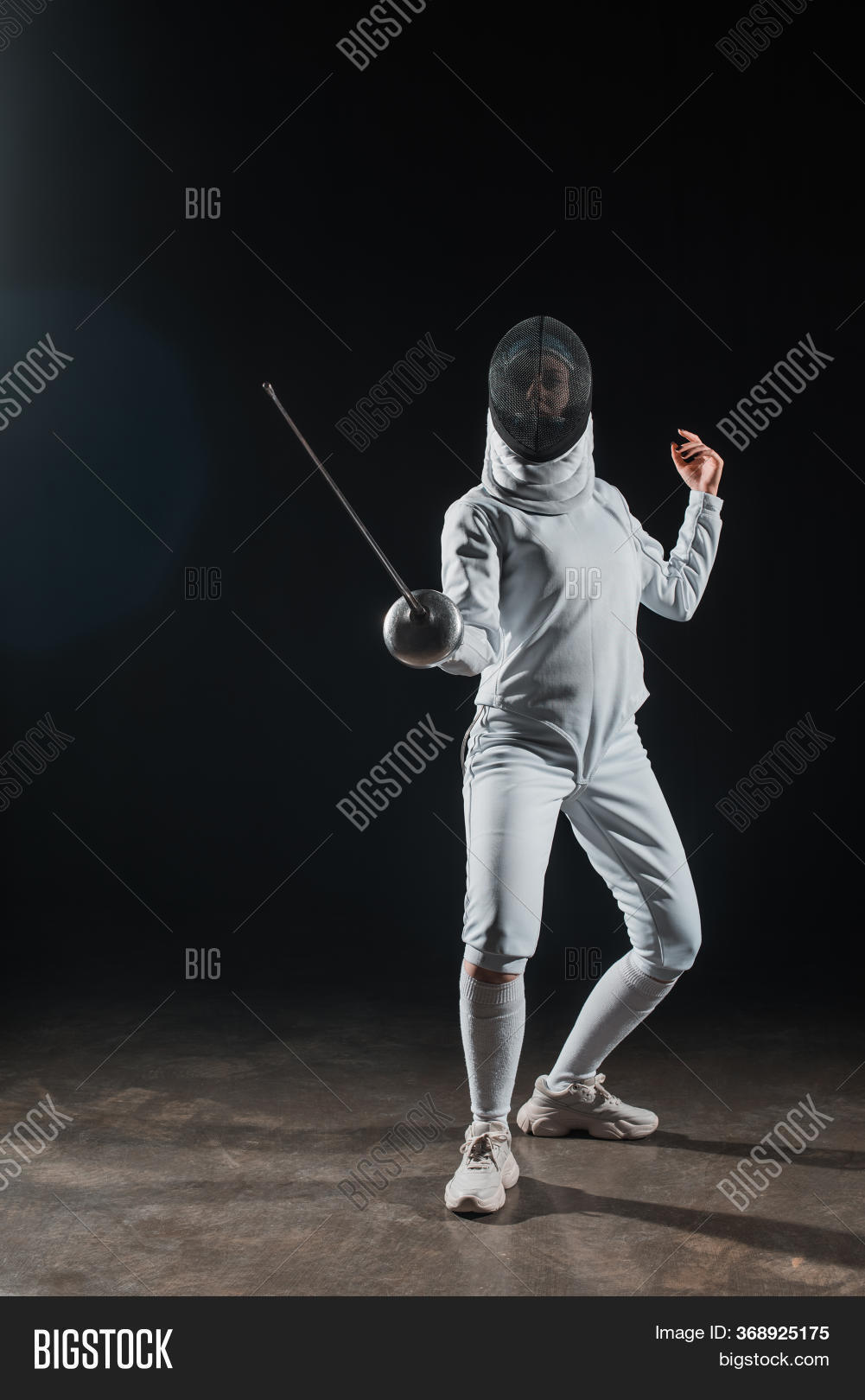 Fencing Mask Holding Image & Photo (Free Trial) Bigstock