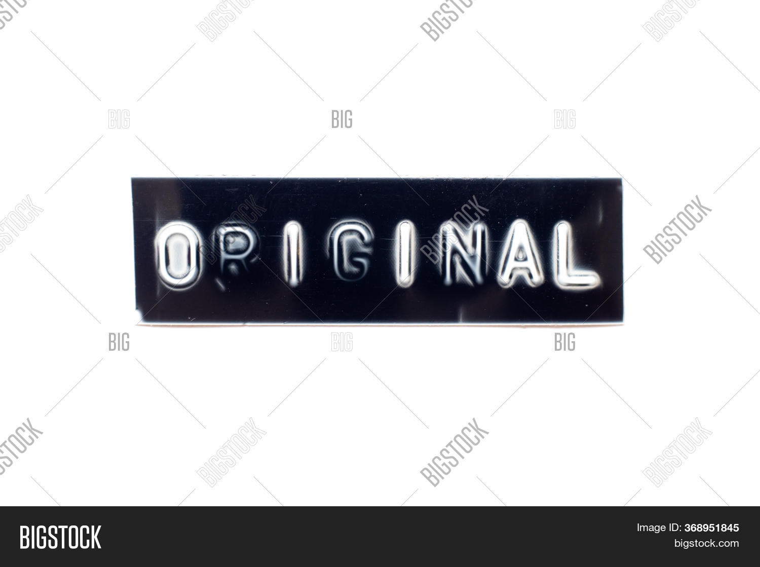 Embossed Letter Word Image & Photo (Free Trial) Bigstock