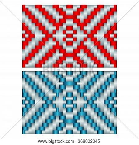 Beautiful Decorative Ethnic Woven (anyaman) Background Texture 15