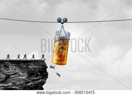 Prescription Drugs Risk And Unproven Medicines And Drug Danger To The Public As Pills That Can Harm 
