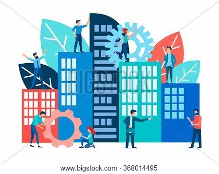 Сonstruction, Purchase And Sale, Rental Of Buildings. Real Estate Agency, Customer Search, Contracti