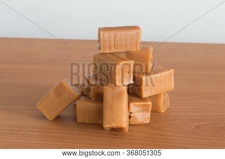 Polish Traditional Cream Fudge Candies Krowki Meaning Little Cows.