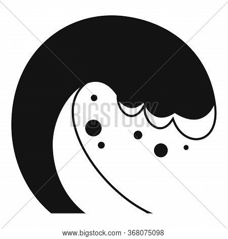Building Tsunami Icon. Simple Illustration Of Building Tsunami Vector Icon For Web Design Isolated O